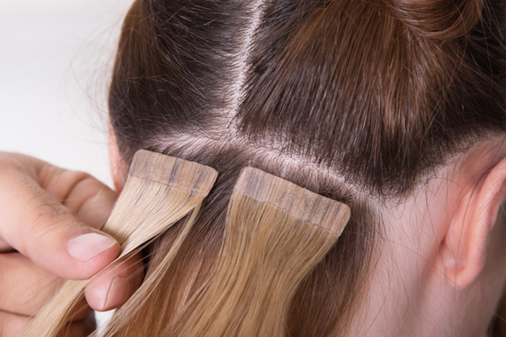 Extensions de cheveux par Sarah James
