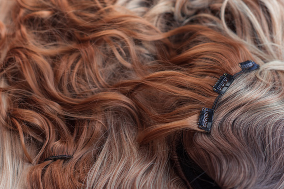 Extensions de cheveux par Sarah James